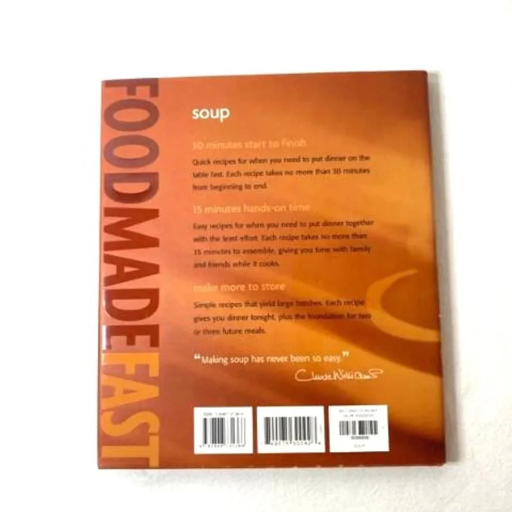 Williams Sonoma Cookbooks‎ Lot of 2 Year-Round Roasting & Soup: Food Made Fast